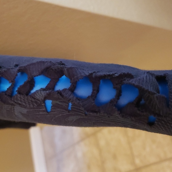 Ryder Sport long sleeve shirt Bling Cross with Angel wings, cutout sleeves & bk - Picture 3 of 8